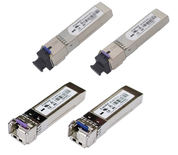 Оптический трансивер, CWDM, 4X/2X/1X/GBE/FC, 11/16/24 дБ