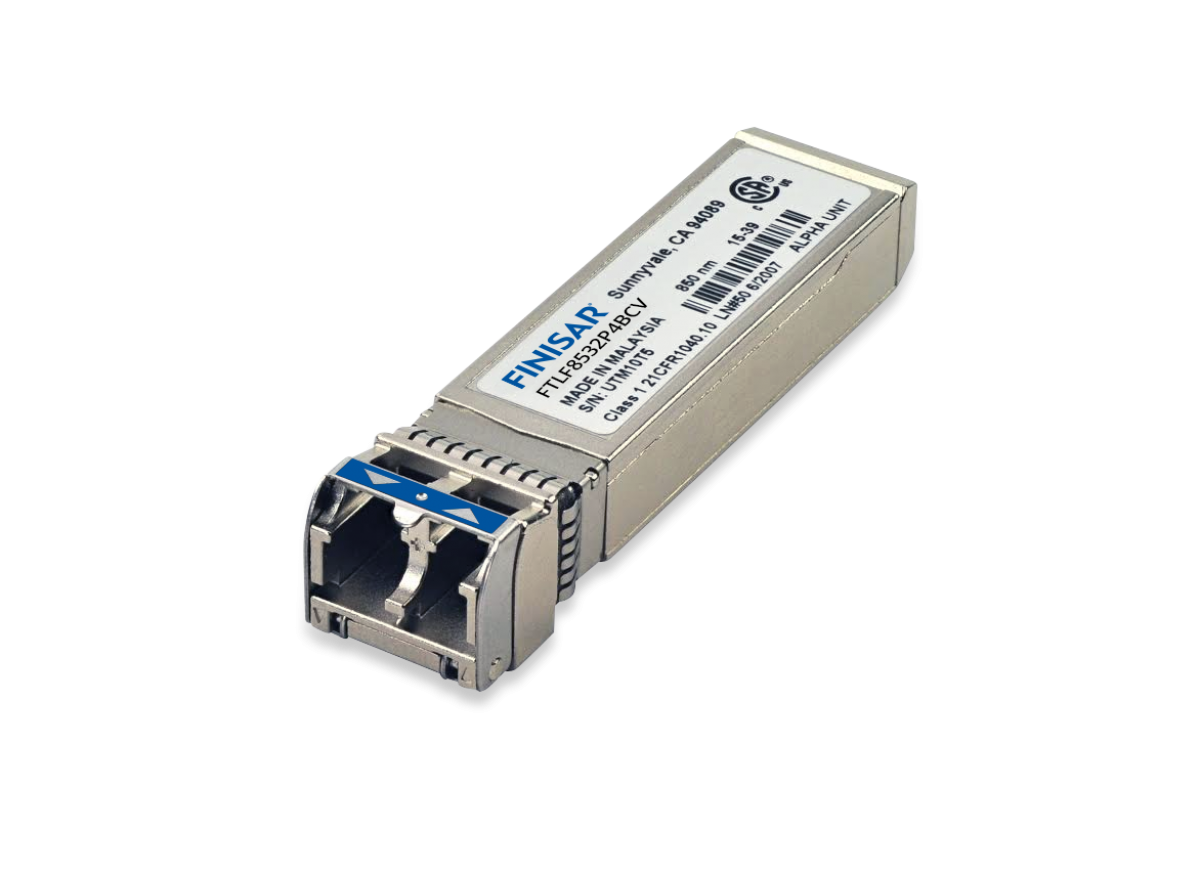 Оптический коротковолновый трансивер SFP+, 850 нм, 32G Fibre Channel (32GFC), 20/70/100 м