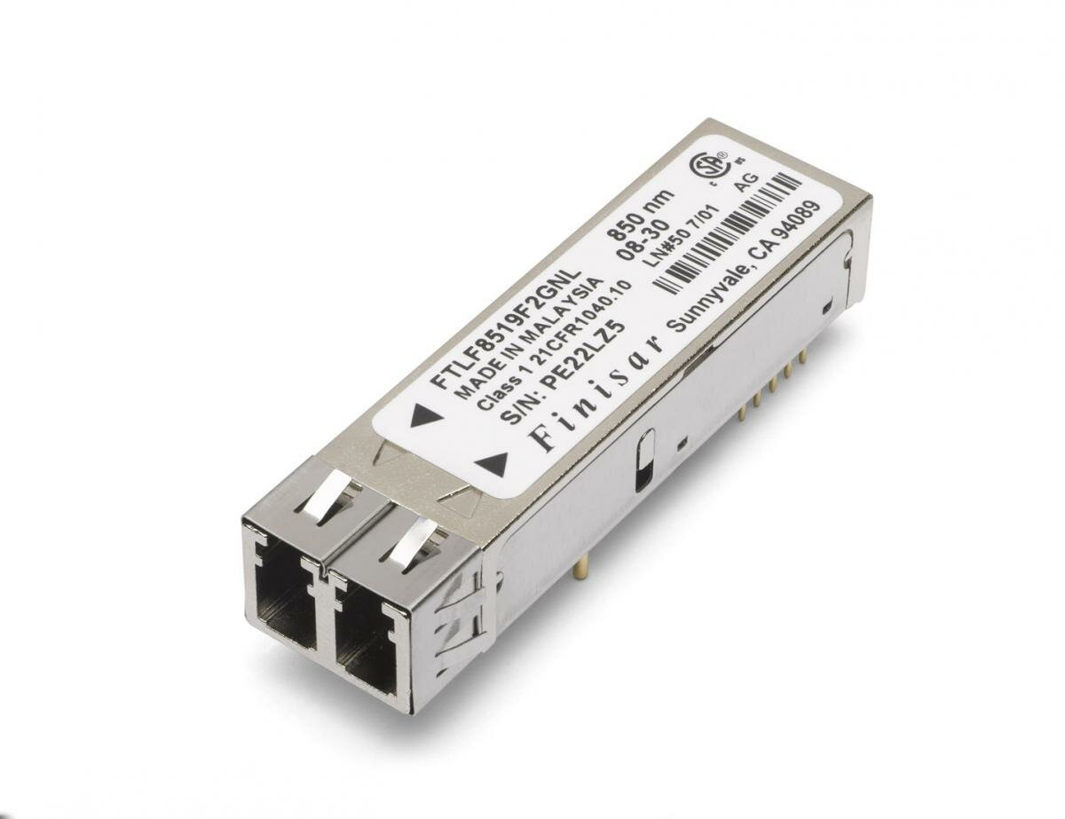 Оптический трансивер SFF 2x5, 850 нм, 2.125 Гб/с (2GFC/1GFC), 500 м, -10/+85 °C