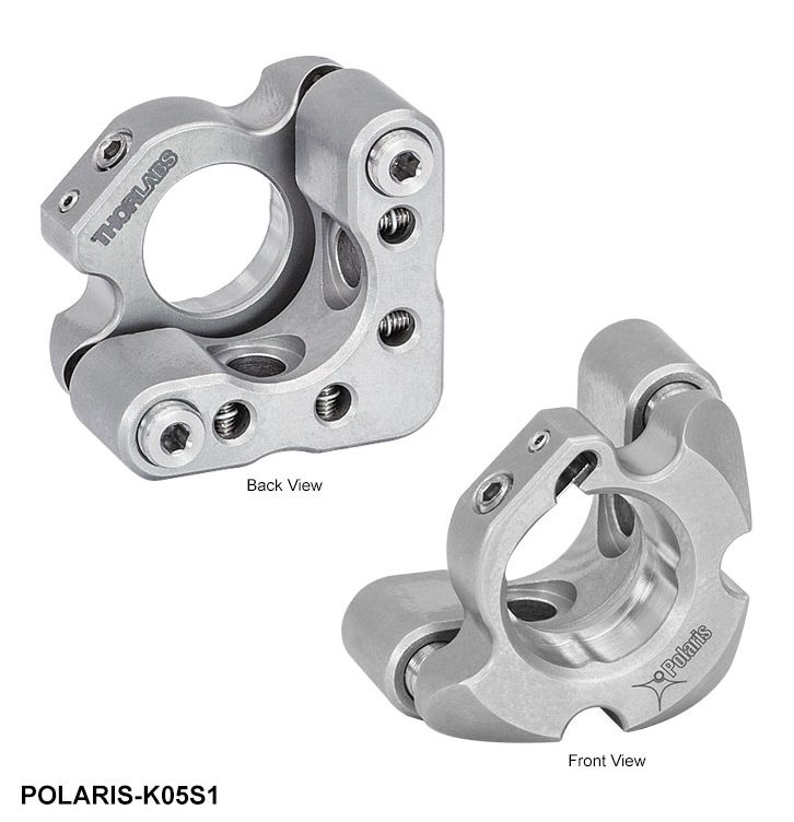 POLARIS-K05S1 - Держатель зеркал Polaris, Ø1/2", 2 регулировочных винта
