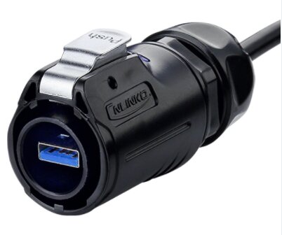 Водонепроницаемый USB 3.0 разъем LP-24-USB3.0-P01